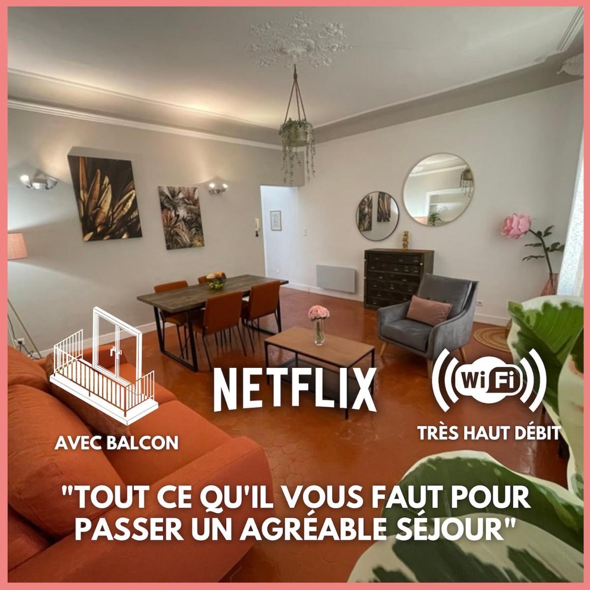 Charmant Appartement T2 / 58 M2 / 4 Personnes Aix-en-Provence Bagian luar foto
